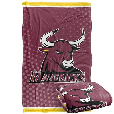 Colorado Mesa University Mavericks Blanket, 36" x 58", Logo Dots, Silky Touch Super Soft Throw