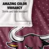 Colorado Mesa University Mavericks Blanket, 36" x 58", Logo Dots, Silky Touch Super Soft Throw view 4