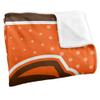 Bowling Green State University Wildcats Blanket, 50" x 60", Logo Dots, Silky Touch Super Soft Throw view 3
