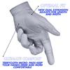 Bionic Men's StableGrip with NaturalFit 2.0 Golf Glove with Dual Expansion Thumb for Best Fit - Premium Cabretta Leather (Gray, Small, Left) view 3
