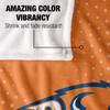 Bucknell University Bison Blanket, 36" x 58", Logo Dots, Silky Touch Super Soft Throw view 4