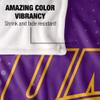 University of Northern Iowa Panthers Blanket, 50" x 60", Logo Dots, Silky Touch Super Soft Throw view 4