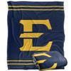 East Tennessee State University Lions Blanket, 50" x 60", Primary Logo Stripes, Silky Touch Super Soft Throw view 1