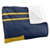 East Tennessee State University Lions Blanket, 50" x 60", Primary Logo Stripes, Silky Touch Super Soft Throw view 3