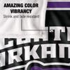 University of Central Arkansas Bears Blanket, 50" x 60", Primary Logo Stripes, Silky Touch Super Soft Throw view 4