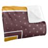 Loyola Univeristy Chicago Ramblers Blanket, 50" x 60", Logo Dots, Silky Touch Super Soft Throw view 3