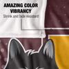 Loyola Univeristy Chicago Ramblers Blanket, 50" x 60", Logo Dots, Silky Touch Super Soft Throw view 4