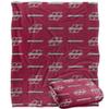 Henderson State University Reddies Blanket, 50" x 60", Logo Pattern, Silky Touch Super Soft Throw view 1