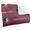 Florida State University Seminoles Blanket, 36" x 58", Logo Pattern, Silky Touch Super Soft Throw view 3