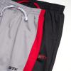 STX Boys' Track Pants - 2 Pack Performance Tricot Sport Jogger Sweatpants (4-16), Size 4, Light Grey/Black view 3