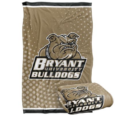 Bryant University Bulldogs Blanket, 36" x 58", Logo Dots, Silky Touch Super Soft Throw
