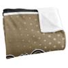 Bryant University Bulldogs Blanket, 36" x 58", Logo Dots, Silky Touch Super Soft Throw view 3