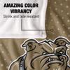 Bryant University Bulldogs Blanket, 36" x 58", Logo Dots, Silky Touch Super Soft Throw view 4