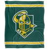 Clarkson University Golden Knights Blanket, 50" x 60", Primary Logo Stripes, Silky Touch Super Soft Throw view 2