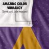 Alcorn State University Braves Blanket, 36" x 58", Logo Dots, Silky Touch Super Soft Throw view 4
