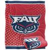Florida Atlantic University Owls Blanket, 50" x 60", Logo Dots, Silky Touch Super Soft Throw view 1