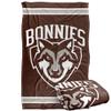 St. Bonaventure University Bonnies Blanket, 36" x 58", Primary Logo Stripes, Silky Touch Super Soft Throw view 1