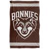St. Bonaventure University Bonnies Blanket, 36" x 58", Primary Logo Stripes, Silky Touch Super Soft Throw view 2