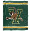 University of Vermont Catamounts Blanket, 50" x 60", Primary Logo Stripes, Silky Touch Super Soft Throw view 2