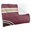 Florida State University Seminoles Blanket, 50" x 60", Primary Logo Stripes, Silky Touch Super Soft Throw view 3