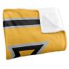 Kennesaw State University Owls Blanket, 50" x 60", Primary Logo Stripes, Silky Touch Super Soft Throw view 3