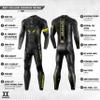 Synergy Triathlon Wetsuit 5/3mm - Endorphin Thermal Full Sleeve Smoothskin Neoprene for Open Water Swimming (Men's, M1) view 3