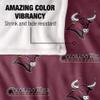 Colorado Mesa University Mavericks Blanket, 50" x 60", Logo Pattern, Silky Touch Super Soft Throw view 4