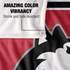 Northern Illinois University Huskies Blanket, 50" x 60", Primary Logo Stripes, Silky Touch Super Soft Throw view 4