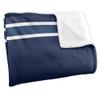 Monmouth Univeristy Hawks Blanket, 36" x 58", Primary Logo Stripes, Silky Touch Super Soft Throw view 3