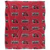 Miami University Redhawks Blanket, 50" x 60", Logo Pattern, Silky Touch Super Soft Throw view 2