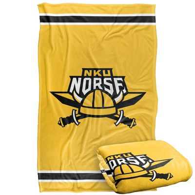 Northern Kentucky Univeristy Norse Blanket, 36" x 58", Primary Logo Stripes, Silky Touch Super Soft Throw
