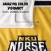 Northern Kentucky Univeristy Norse Blanket, 36" x 58", Primary Logo Stripes, Silky Touch Super Soft Throw view 4