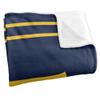 East Tennessee State University Lions Blanket, 36" x 58", Primary Logo Stripes, Silky Touch Super Soft Throw view 3