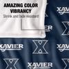 Xavier University Muskateers Blanket, 50" x 60", Logo Pattern, Silky Touch Super Soft Throw view 4