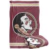 Florida State University Seminoles Blanket, 36" x 58", Primary Logo Stripes, Silky Touch Super Soft Throw view 1