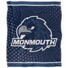 Monmouth Univeristy Hawks Blanket, 50" x 60", Logo Dots, Silky Touch Super Soft Throw view 2