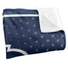 Monmouth Univeristy Hawks Blanket, 50" x 60", Logo Dots, Silky Touch Super Soft Throw view 3