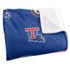 Louisiana Tech Bulldogs Blanket, 50" x 60", Logo Pattern, Silky Touch Super Soft Throw view 3