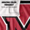 Miami University Redhawks Blanket, 50" x 60", Primary Logo Stripes, Silky Touch Super Soft Throw view 4