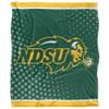North Dakota State Univeristy Buffaloes Blanket, 50" x 60", Logo Dots, Silky Touch Super Soft Throw view 2
