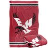 Eastern Washington University Eagles Blanket, 36" x 58", Primary Logo Stripes, Silky Touch Super Soft Throw view 1