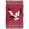 Eastern Washington University Eagles Blanket, 36" x 58", Primary Logo Stripes, Silky Touch Super Soft Throw view 2