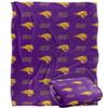 University of Northern Iowa Panthers Blanket, 50" x 60", Logo Pattern, Silky Touch Super Soft Throw view 1