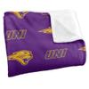 University of Northern Iowa Panthers Blanket, 50" x 60", Logo Pattern, Silky Touch Super Soft Throw view 3
