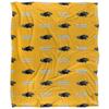 University of Wisconsin Milwaukee Panthers Blanket, 50" x 60", Logo Pattern, Silky Touch Super Soft Throw view 2