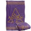 Alcorn State University Braves Blanket, 36" x 58", Primary Logo Stripes, Silky Touch Super Soft Throw view 1