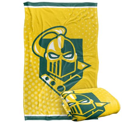 Clarkson University Golden Knights Blanket, 36" x 58", Logo Dots, Silky Touch Super Soft Throw