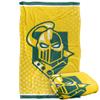 Clarkson University Golden Knights Blanket, 36" x 58", Logo Dots, Silky Touch Super Soft Throw view 1