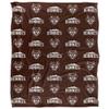 St. Bonaventure University Bonnies Blanket, 50" x 60", Logo Pattern, Silky Touch Super Soft Throw view 2