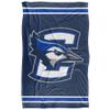 Creighton University Blue Jays Blanket, 36" x 58", Primary Logo Stripes, Silky Touch Super Soft Throw view 2